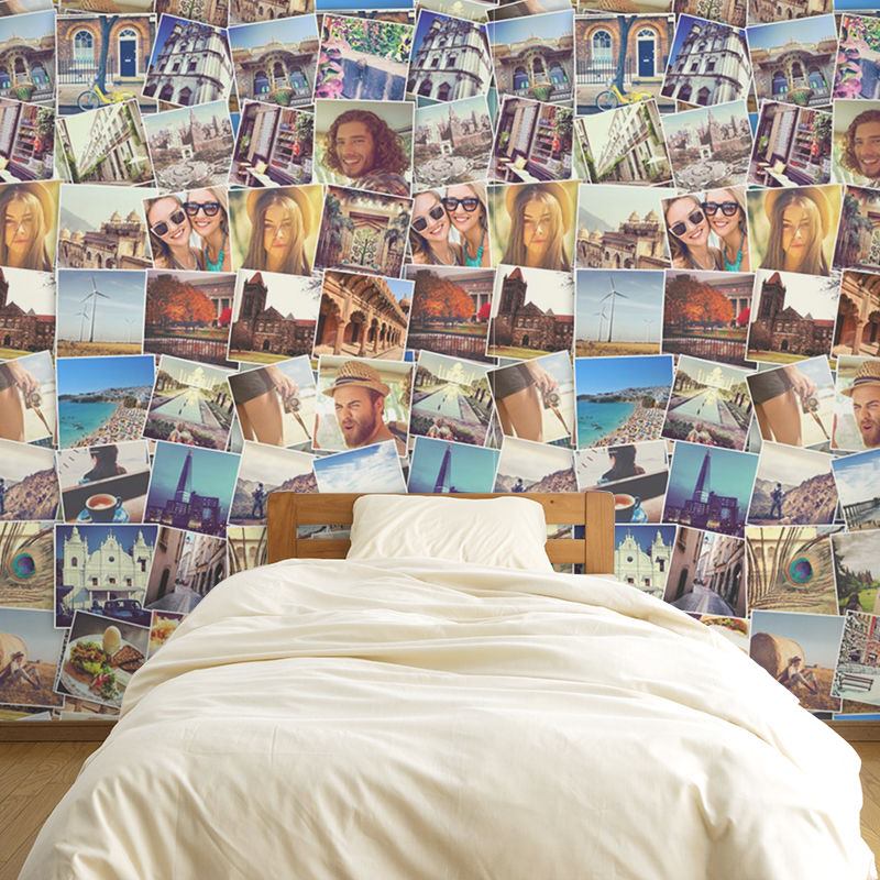 Photo Collage Wallpaper Personalized Wallpaper