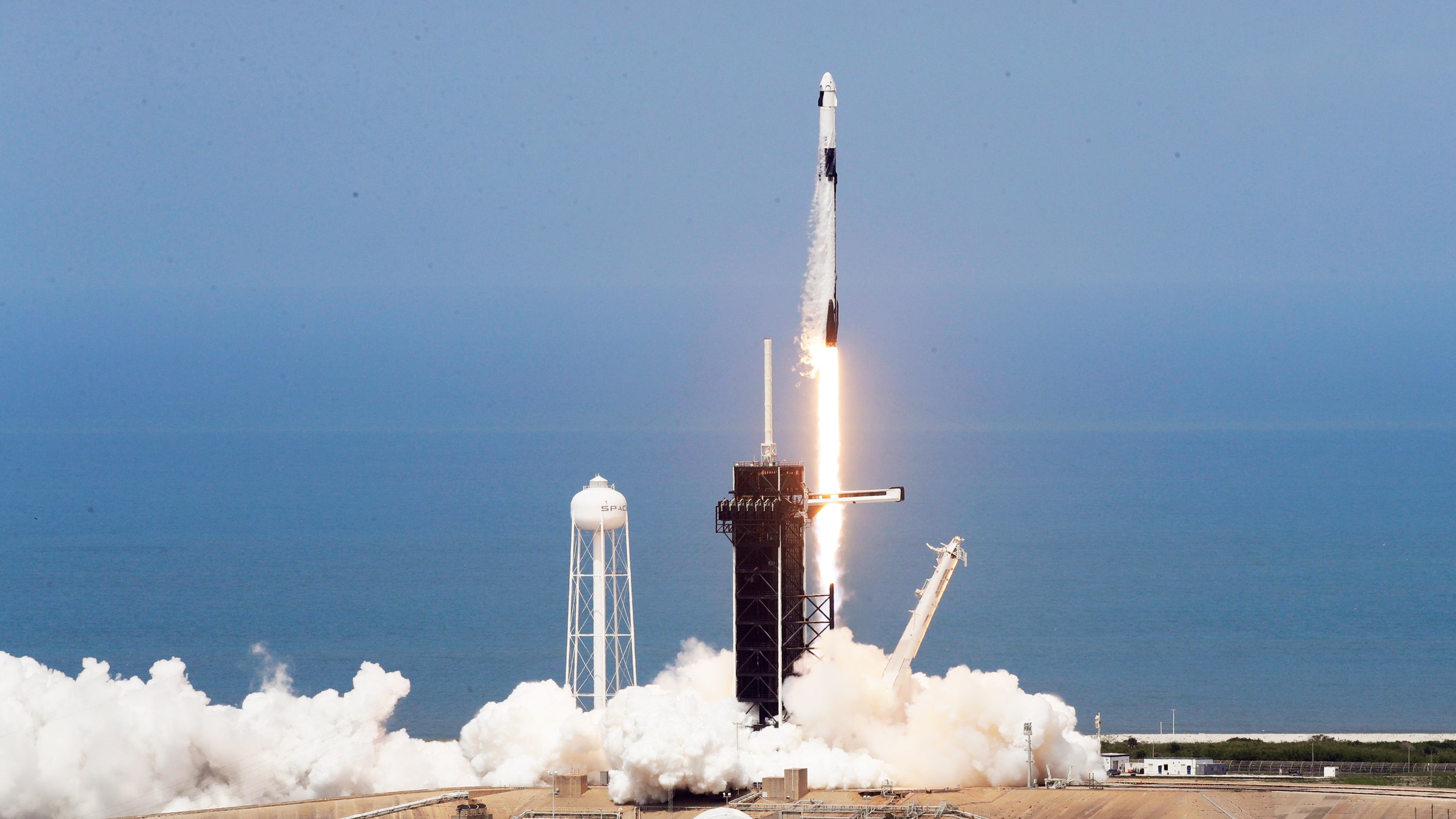Spacex Launched Two Astronauts Changing Spaceflight Forever Wired