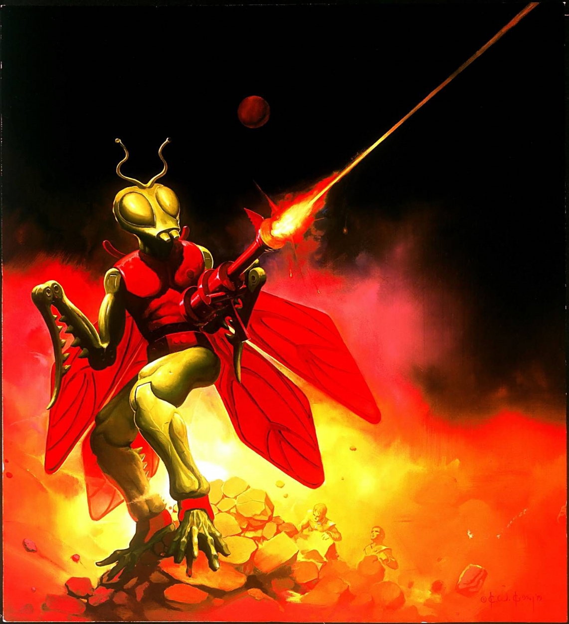 Ken Kelly Kronos Micronauts Card Cover Art In Rumel Tomiampos S