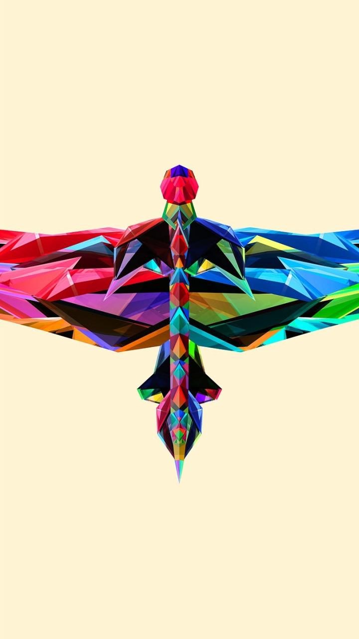 Justin Maller Abstract Animals Digital Art Dragonflies Wallpaper