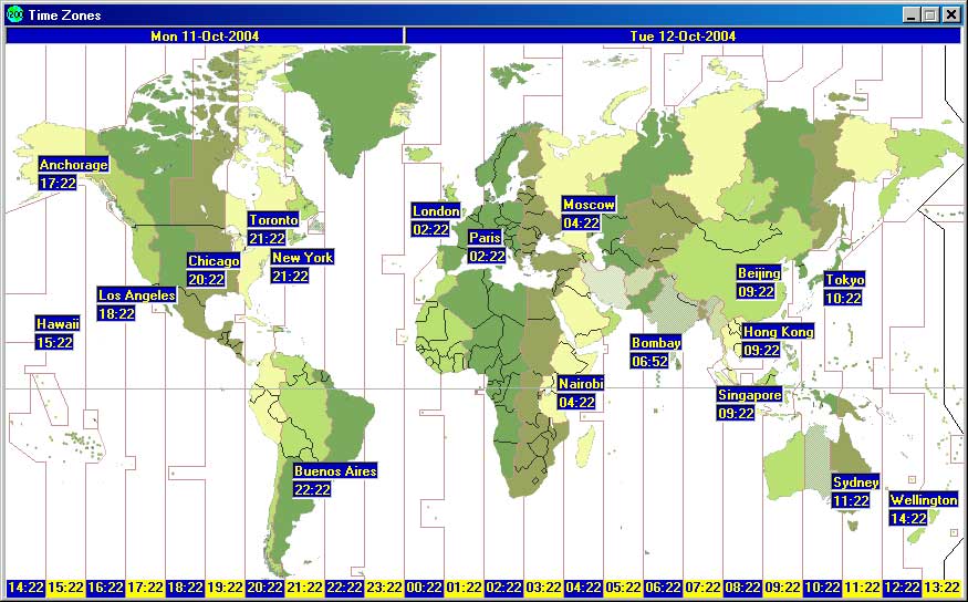 Main Desktop Enhancements Shell Management World Clock