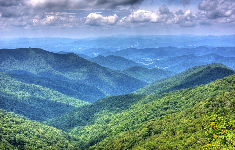 Spring In The Blue Ridge Mountains