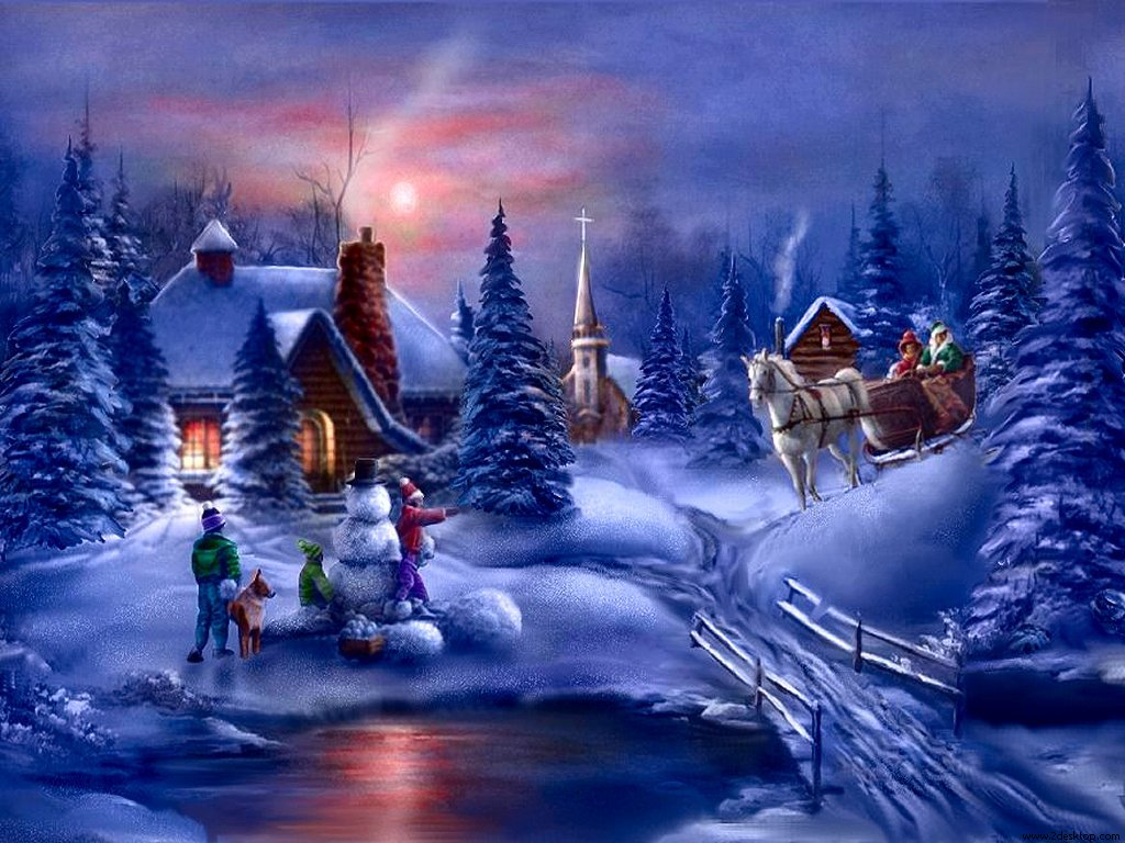 Christmas Night   Daydreaming Wallpaper 27551926