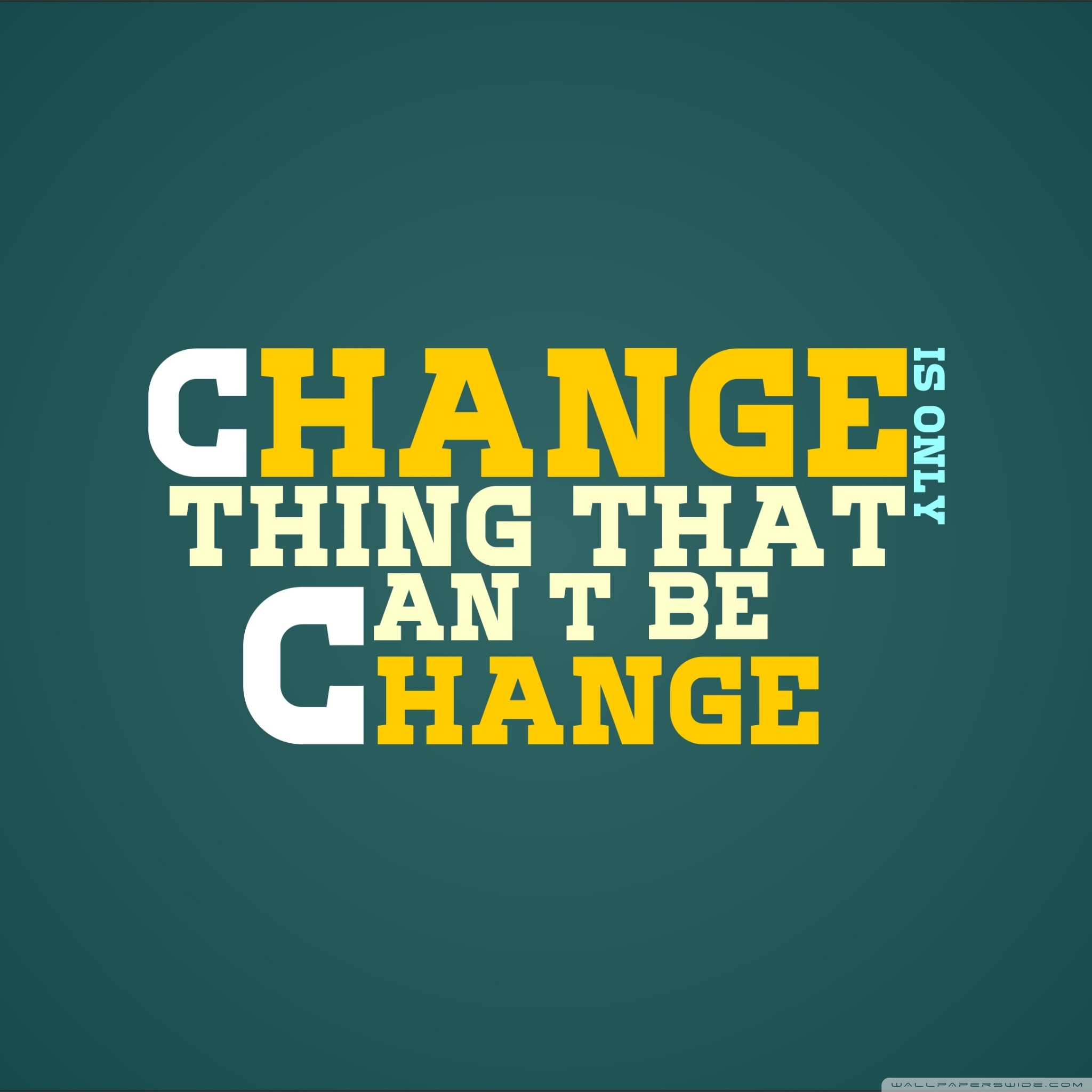 Change Proverb X Wallpaper Sign