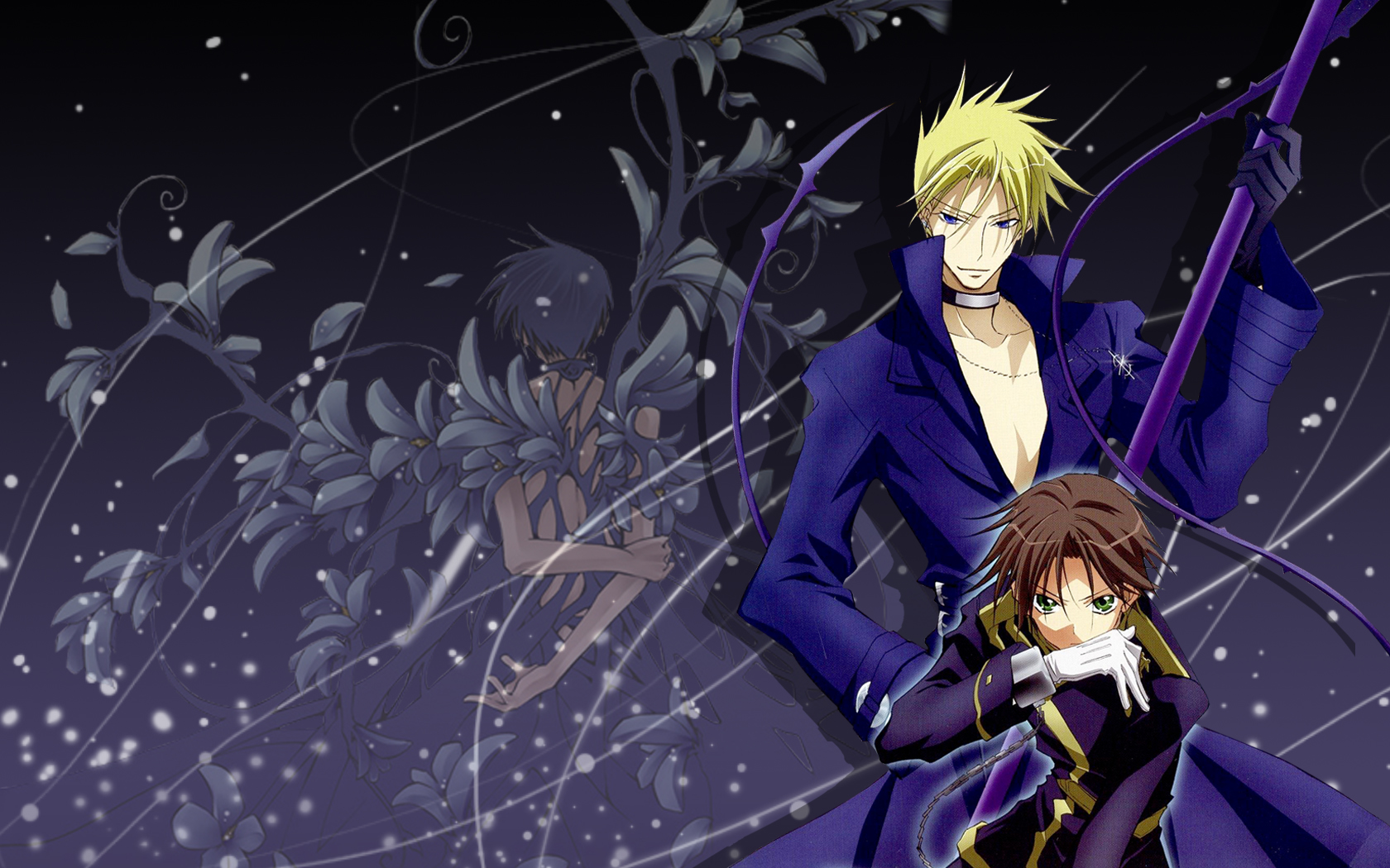 Teito And Frau Klein Ghost Wallpaper