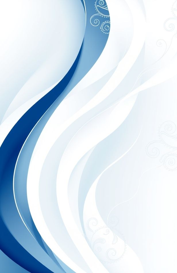 Abstract White Blue Wallpaper
