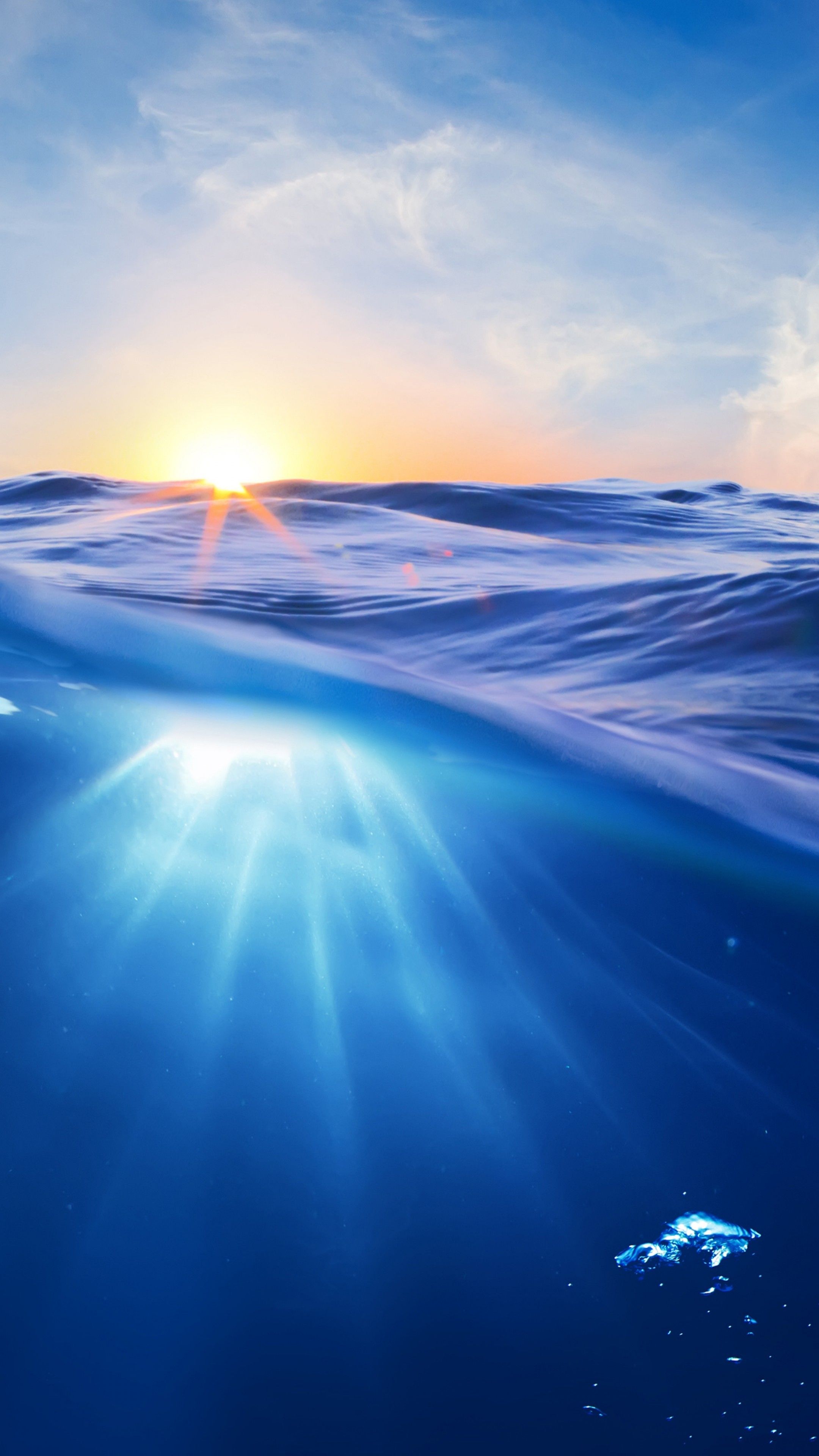 Ocean Blue Wallpaper