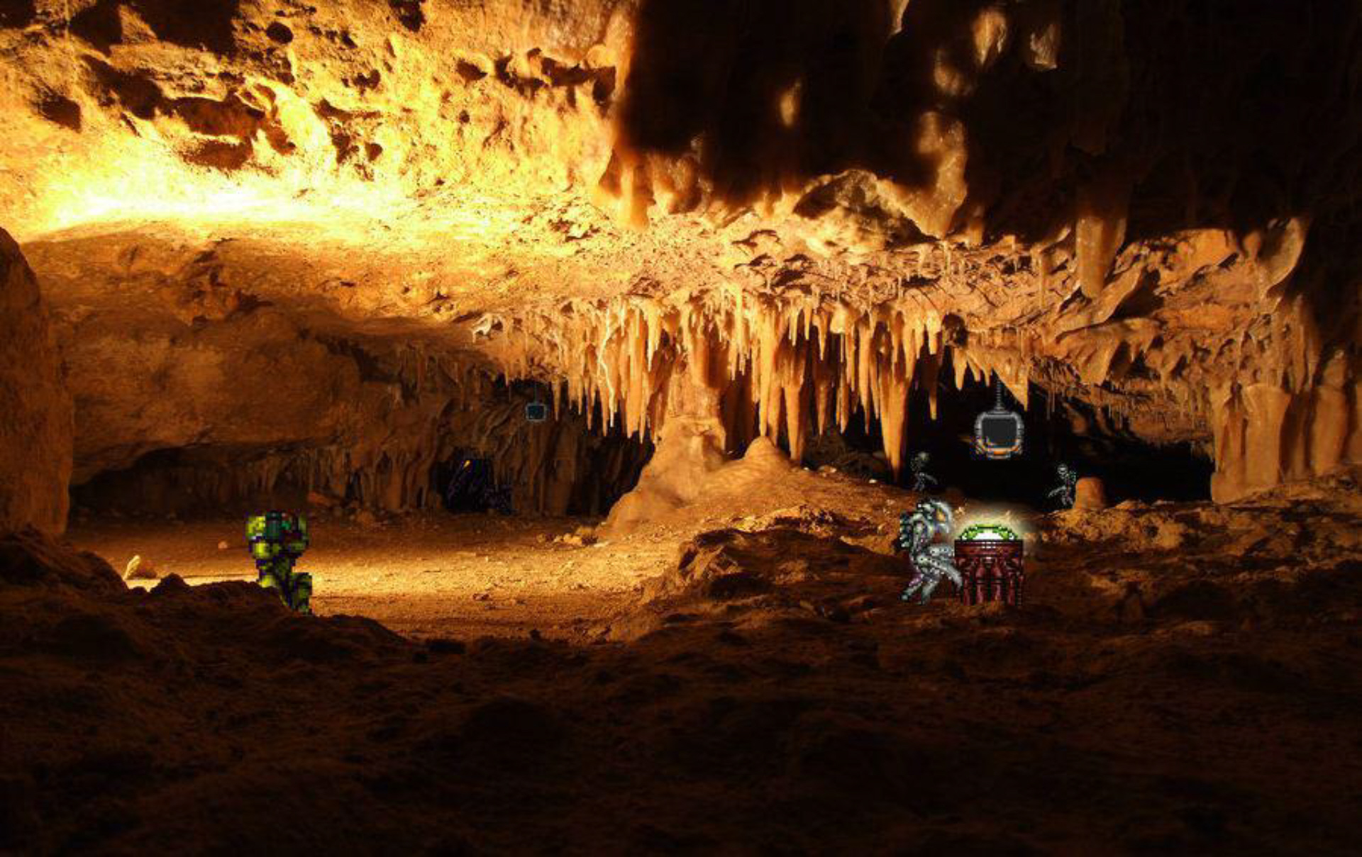  Super Metroid For Real In Cave Wallpaper Artwork Watch Us Play Games