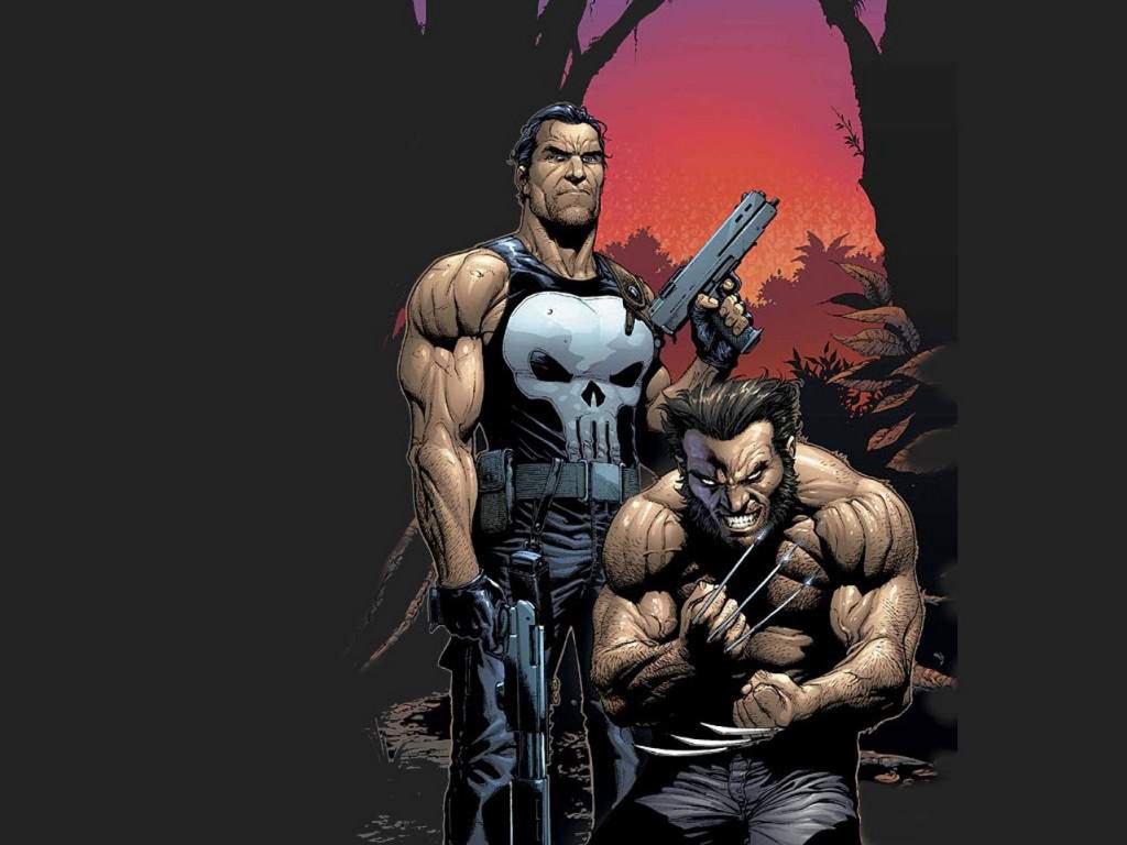 Punisher And Wolverine Wallpaper