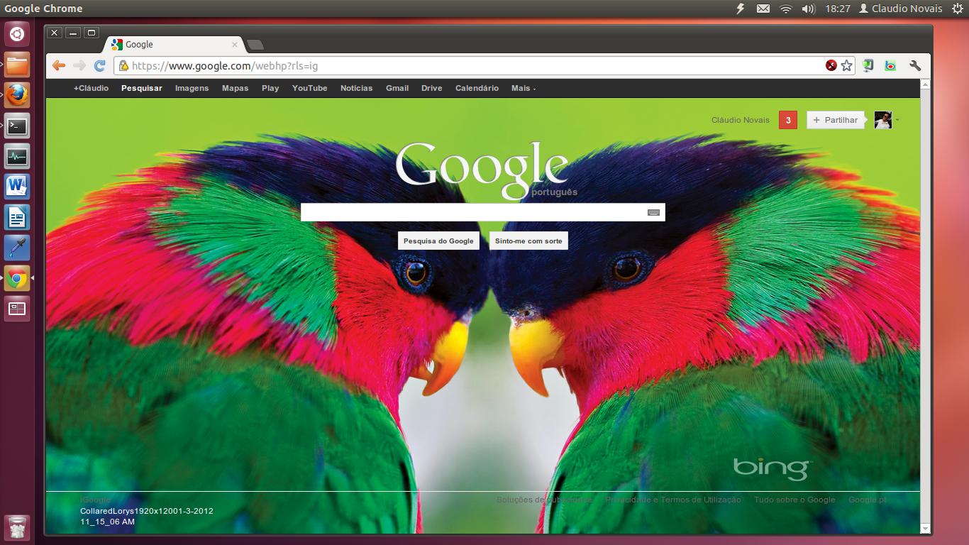 Google Bing Wallpaper Chrome Extension