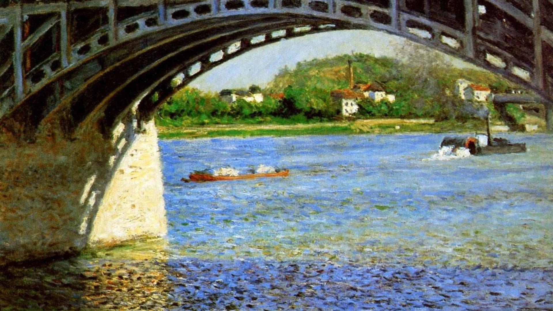 French Rivers Traditional Art Gustave Caillebotte Impressionism