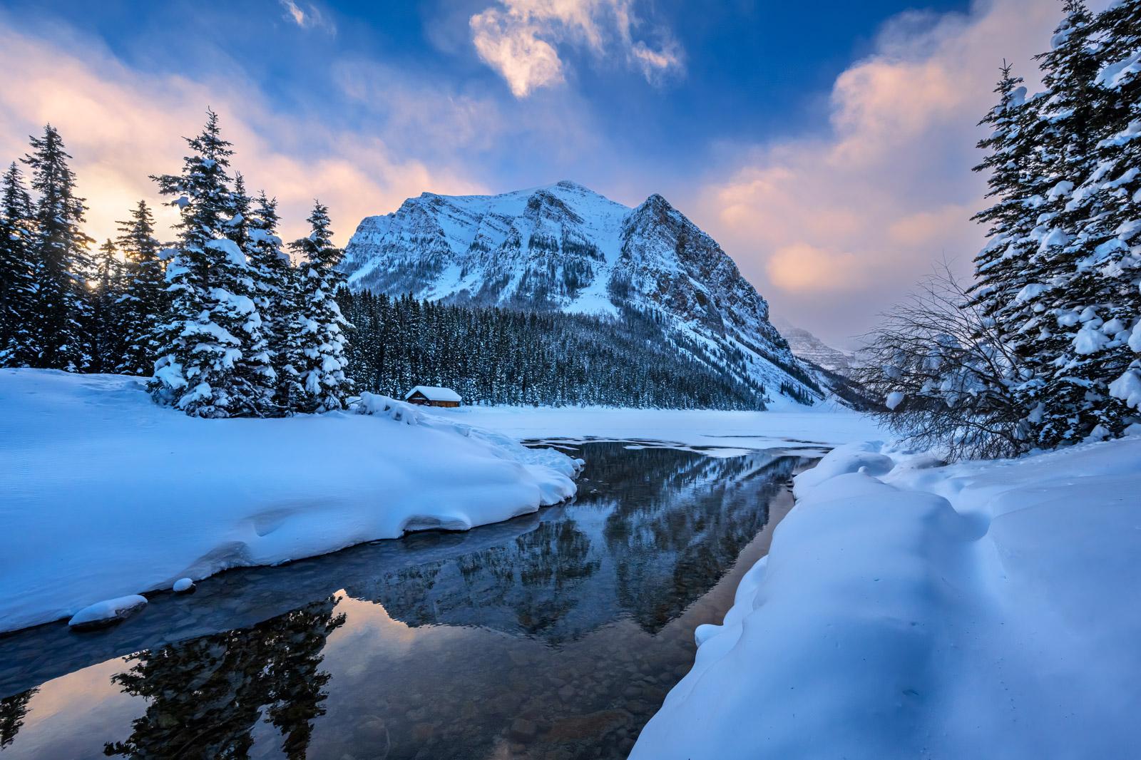 Canada Photography Mountain Winter Landscape Photos