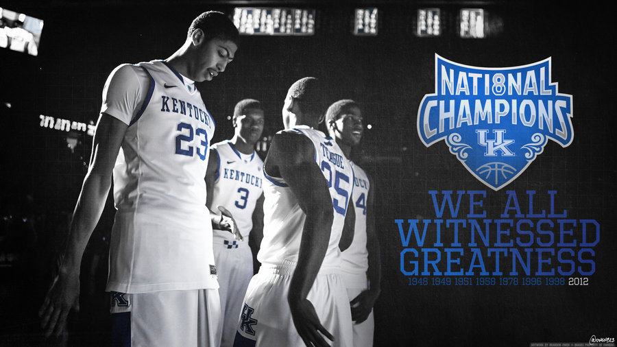 Kentucky Wildcats We Witnessed Greatness By Owenb23