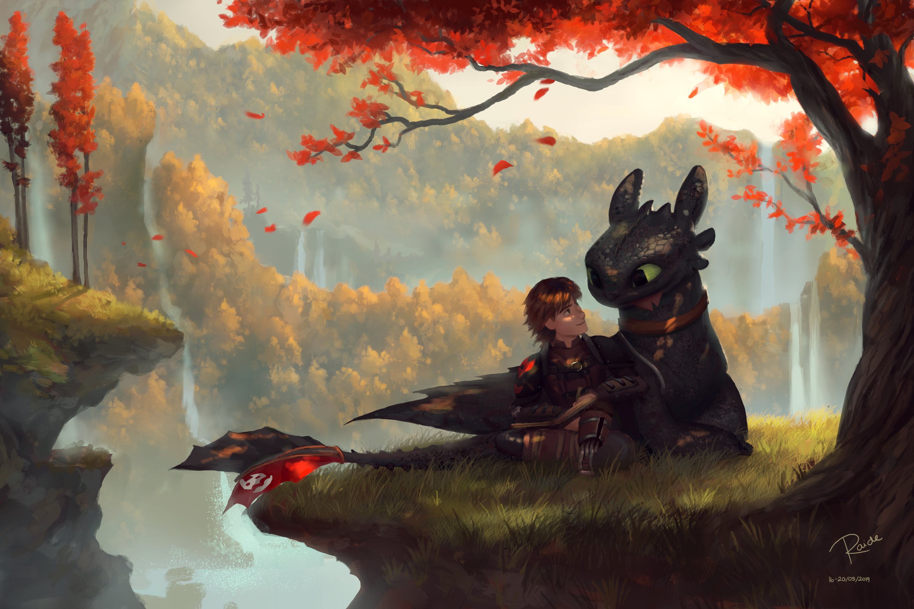 Train Your Dragon Wallpaper HD