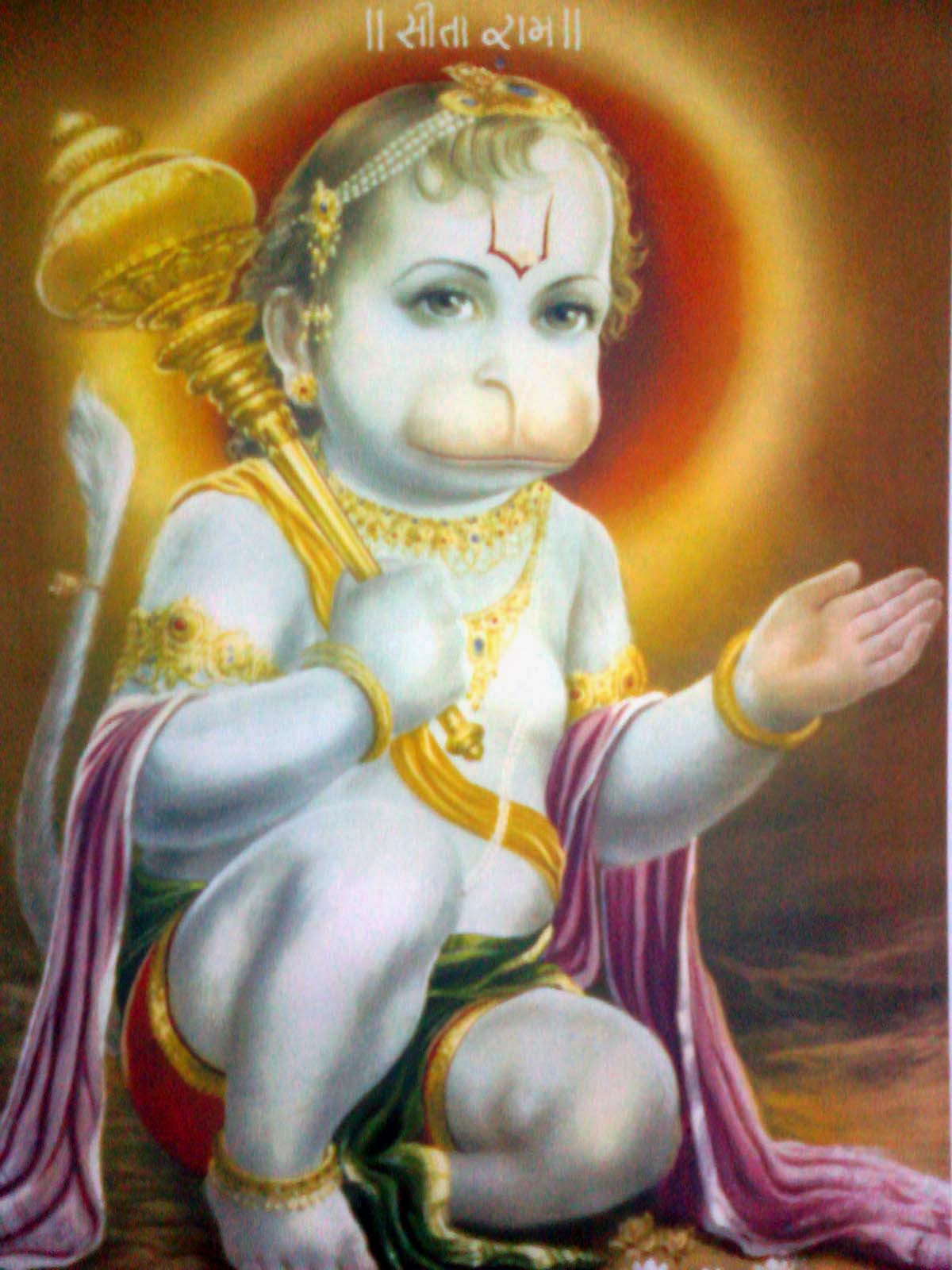 image of baby hanuman bal hanuman image baby hanuman with
