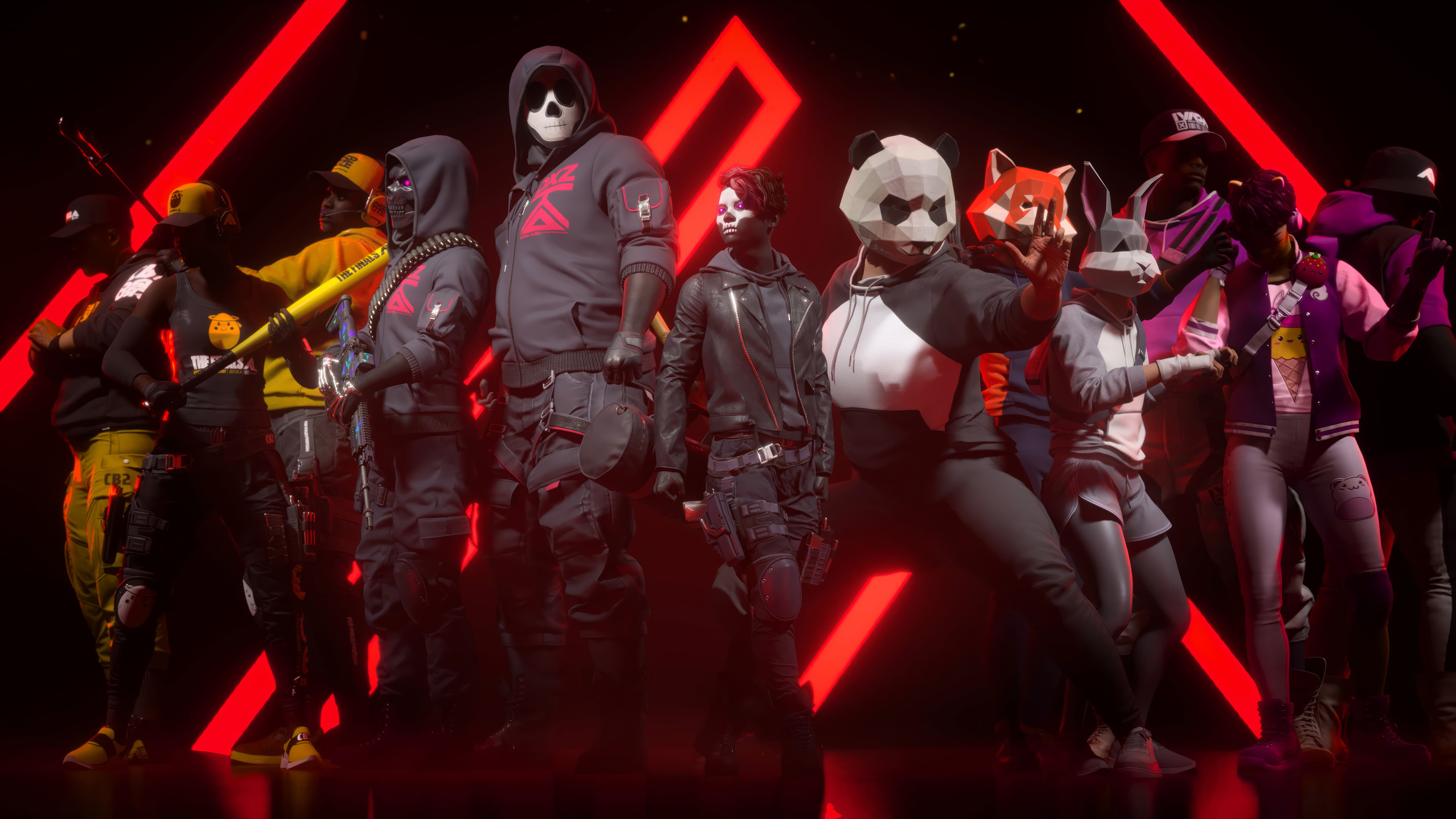 The Finals Team Character Video 4k Wallpaper