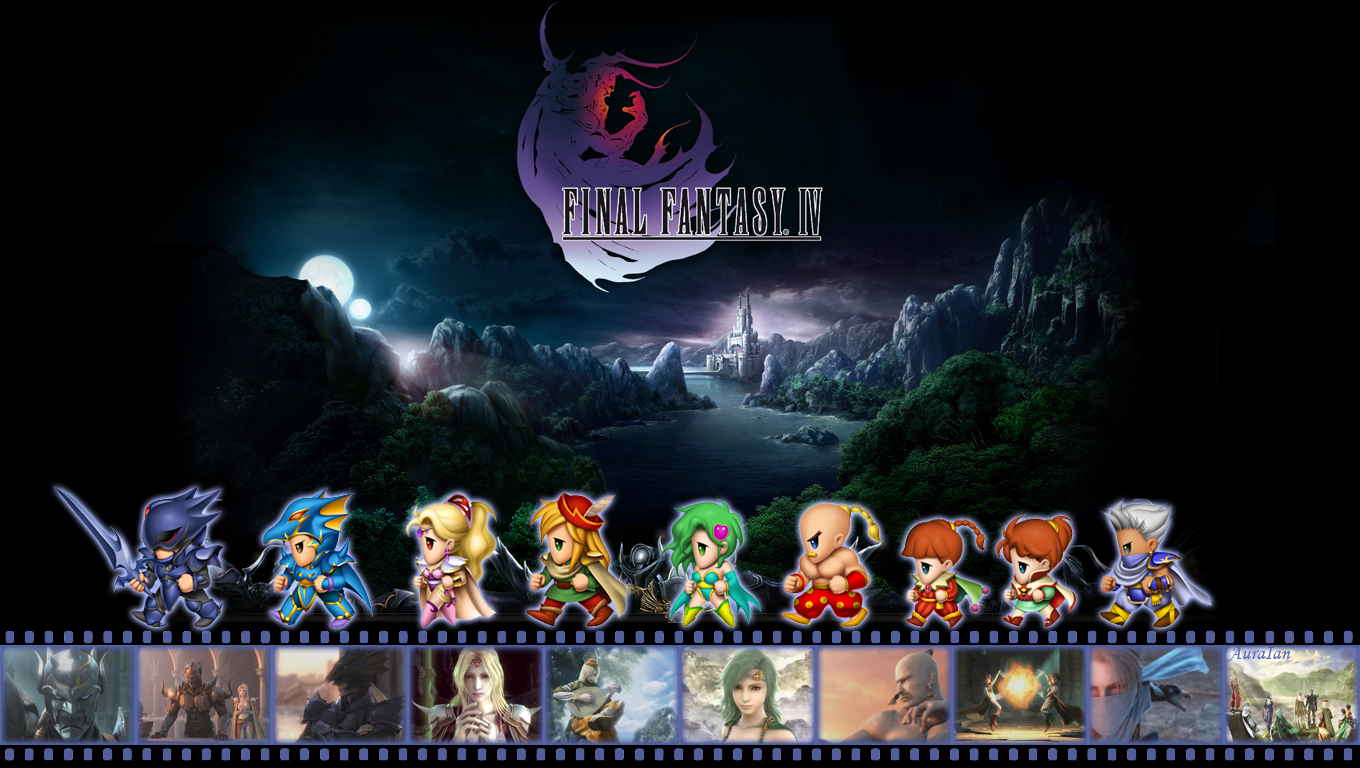 Final Fantasy Iv By Auraian Customization Wallpaper Deviantart