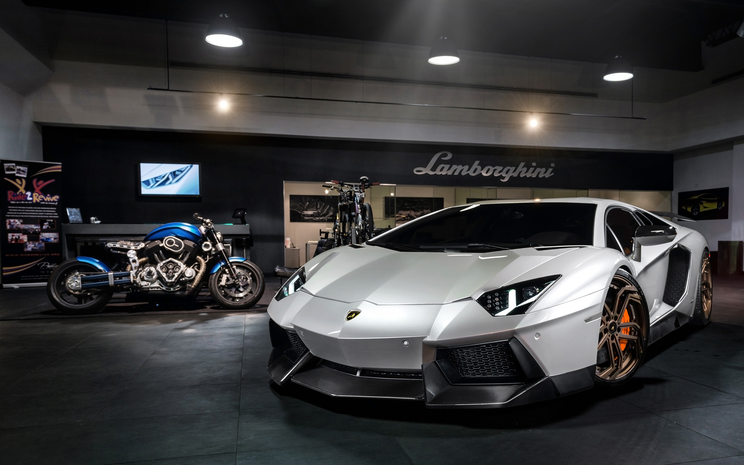 Lamborghini Aventador Novitec Torado Wallpaper HD