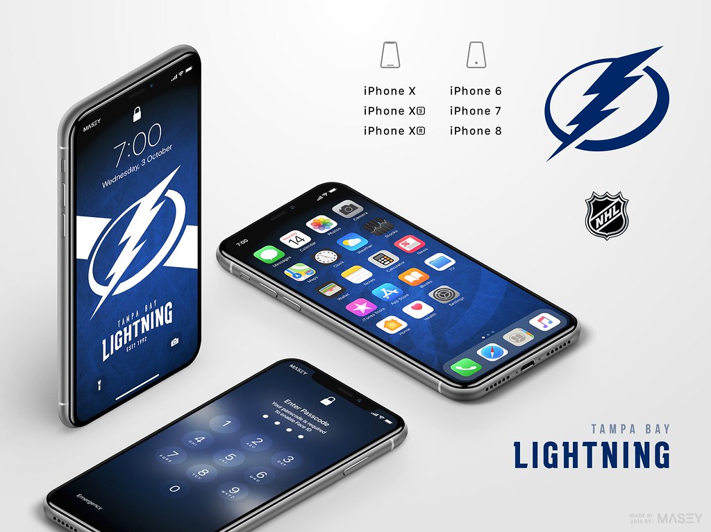 Tampa Bay Lightning Nhl iPhone Wallpaper X Xs Xr