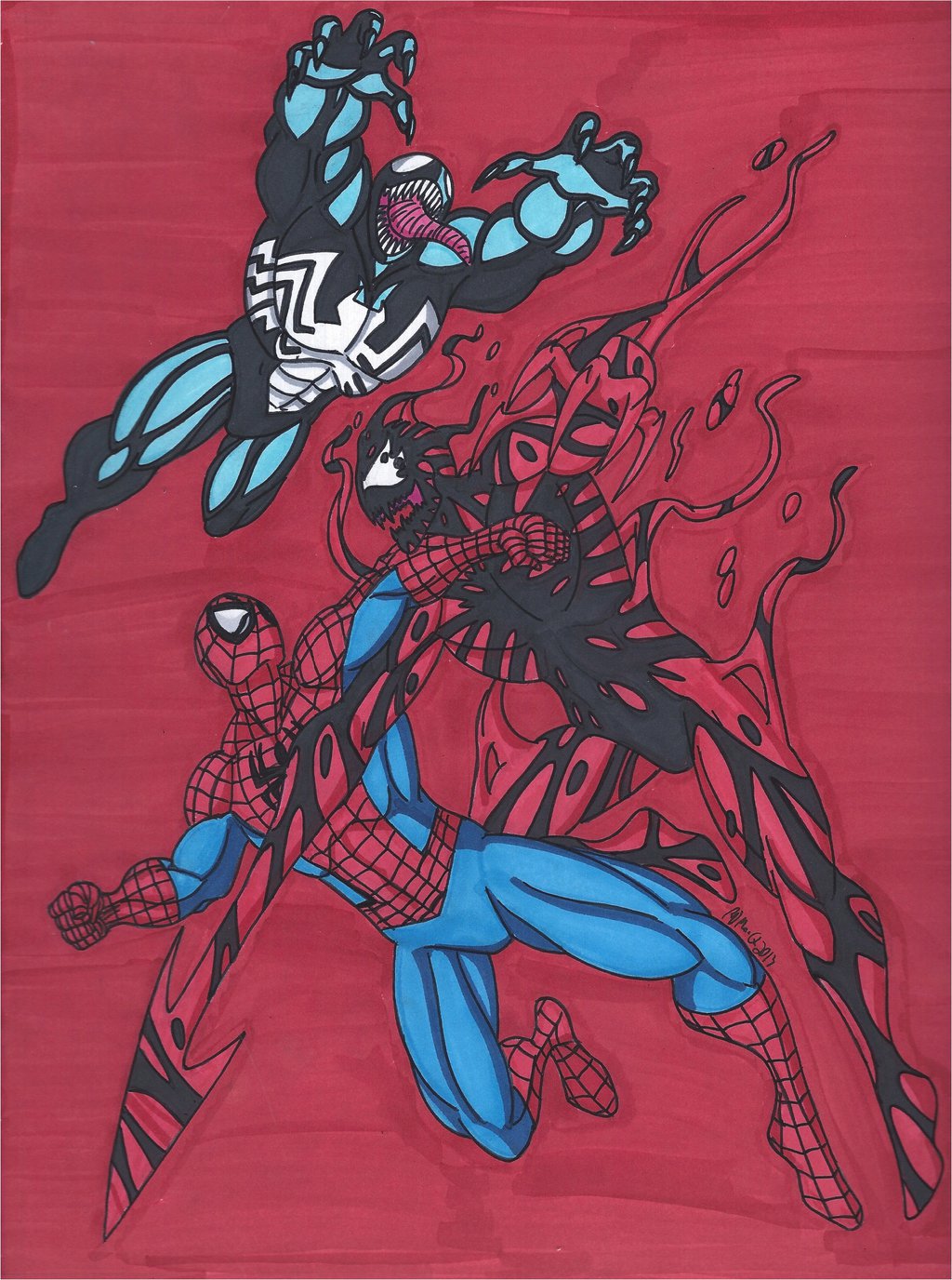 Maximum Carnage Tribute Part The Battle Begins By Robertmacquarrie1