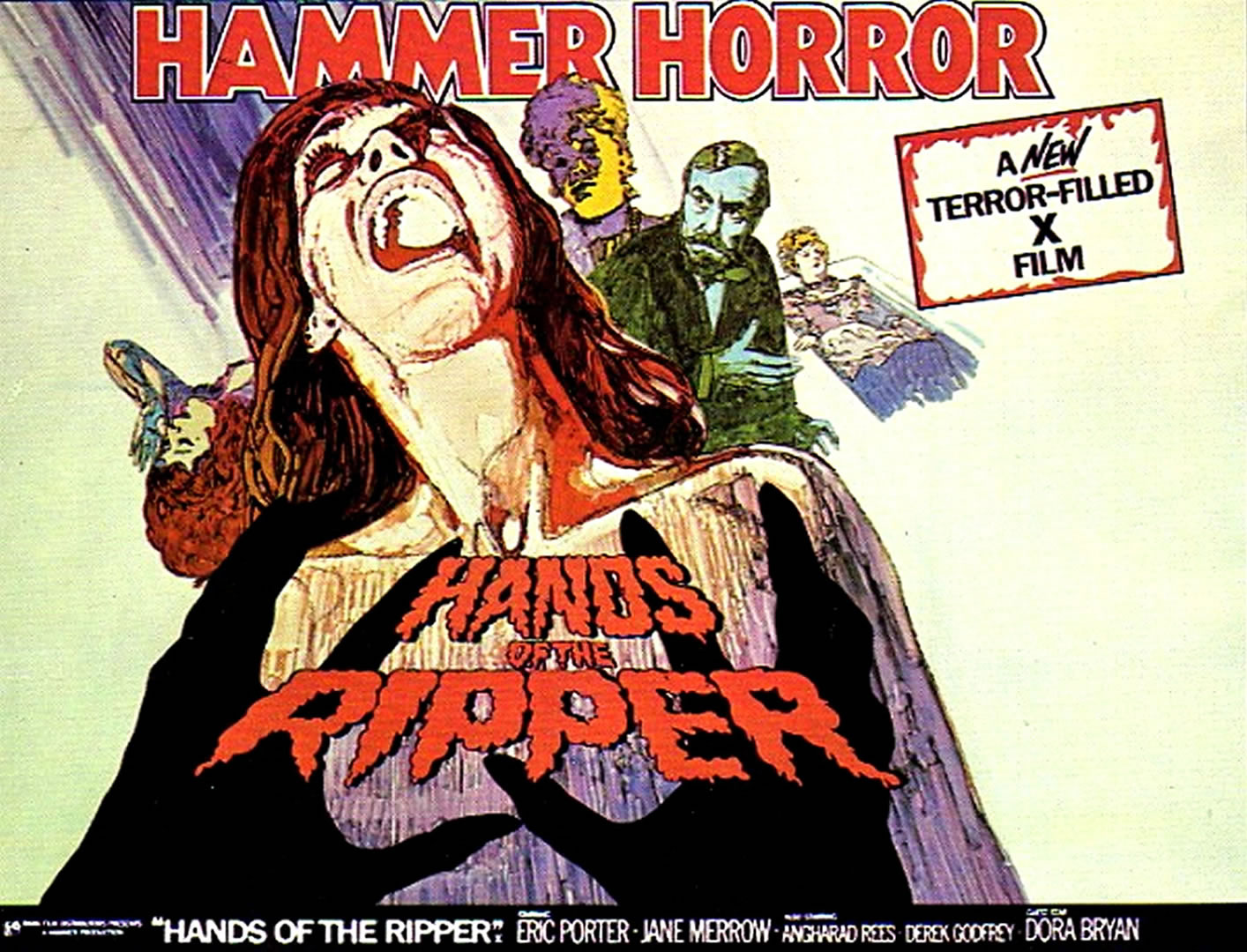 The Ripper Landscape Hammer Horror B Movie Posters Wallpaper Image