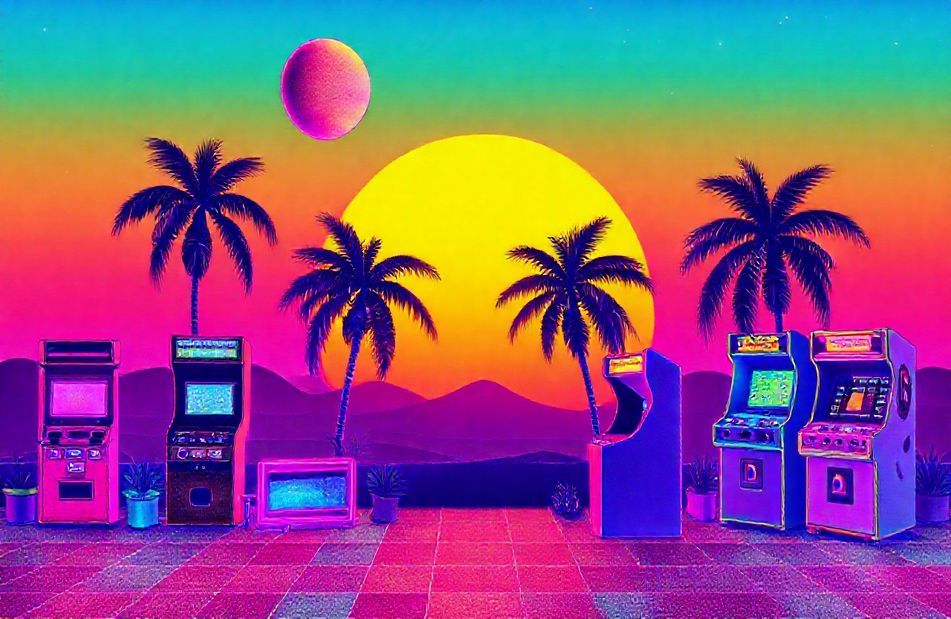 80s Aesthetic Wallpaper