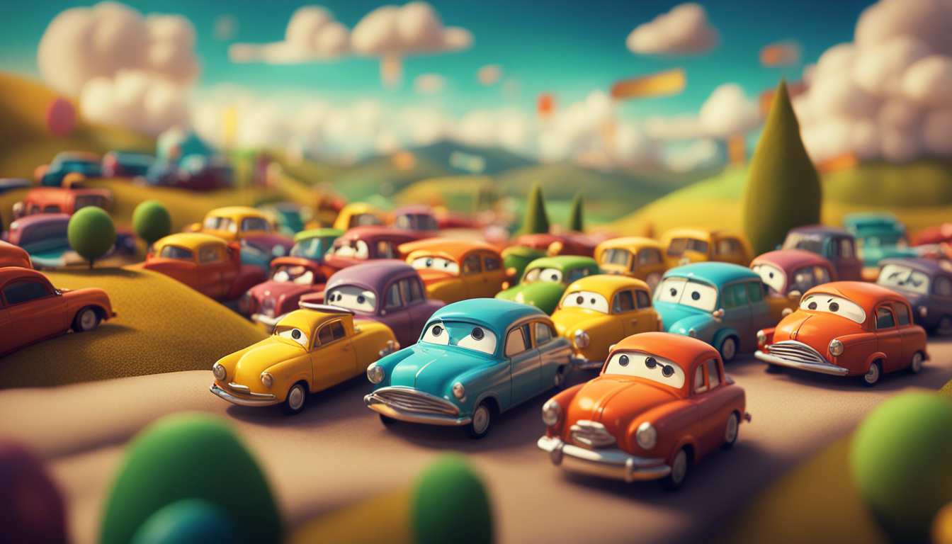 Wallpaper Cars Cartoon