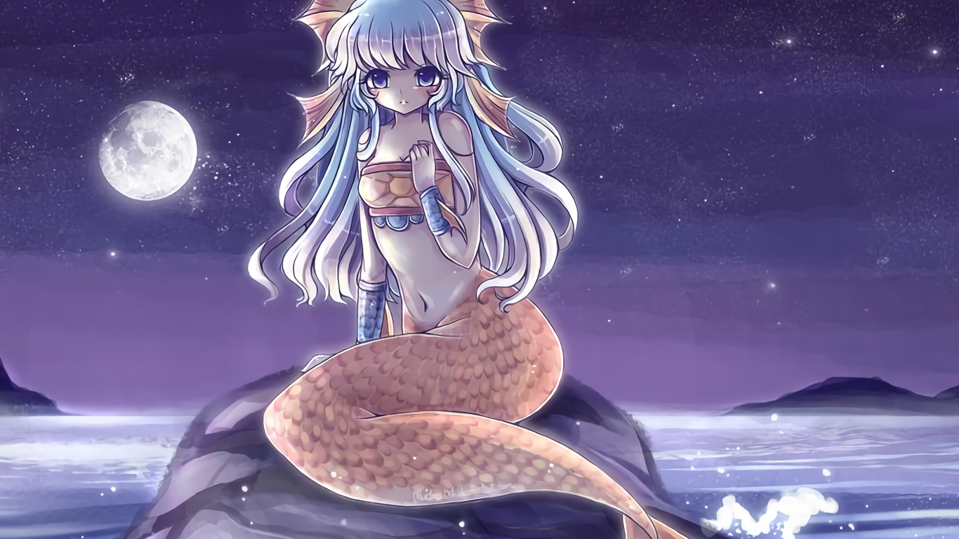 Mermaid girl anime, mermaids, Angry girl, Blonde girl, mermaids - SeaArt AI