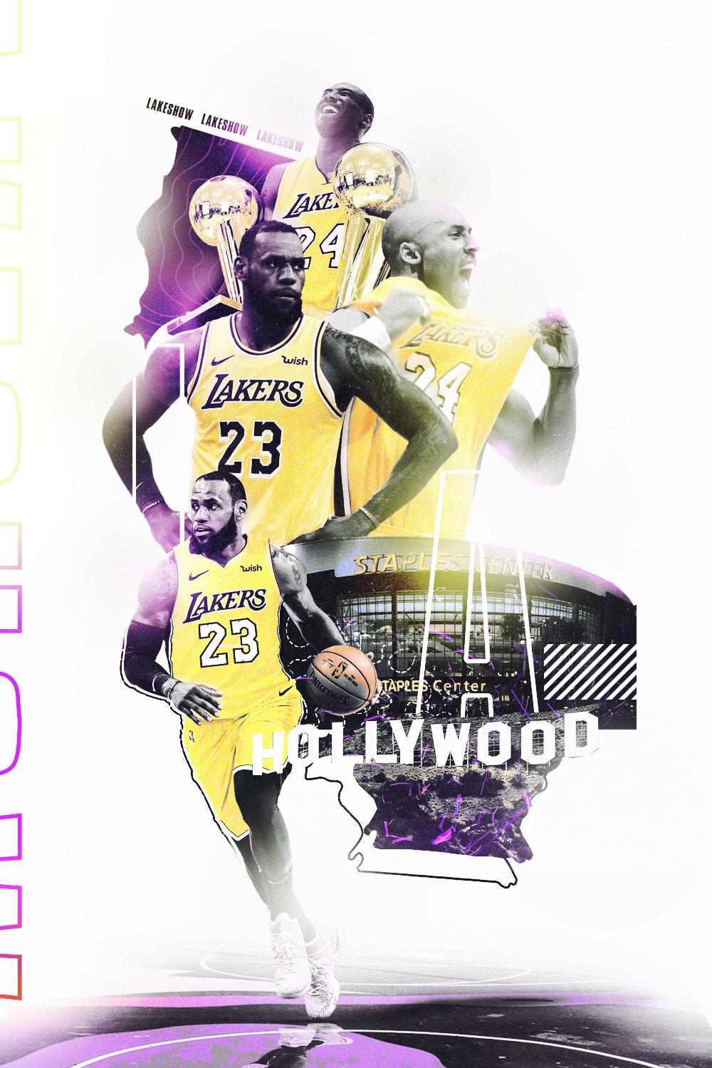L A Legacy Wallpaper I Made Featuring Kobe And Lebron R Lakers