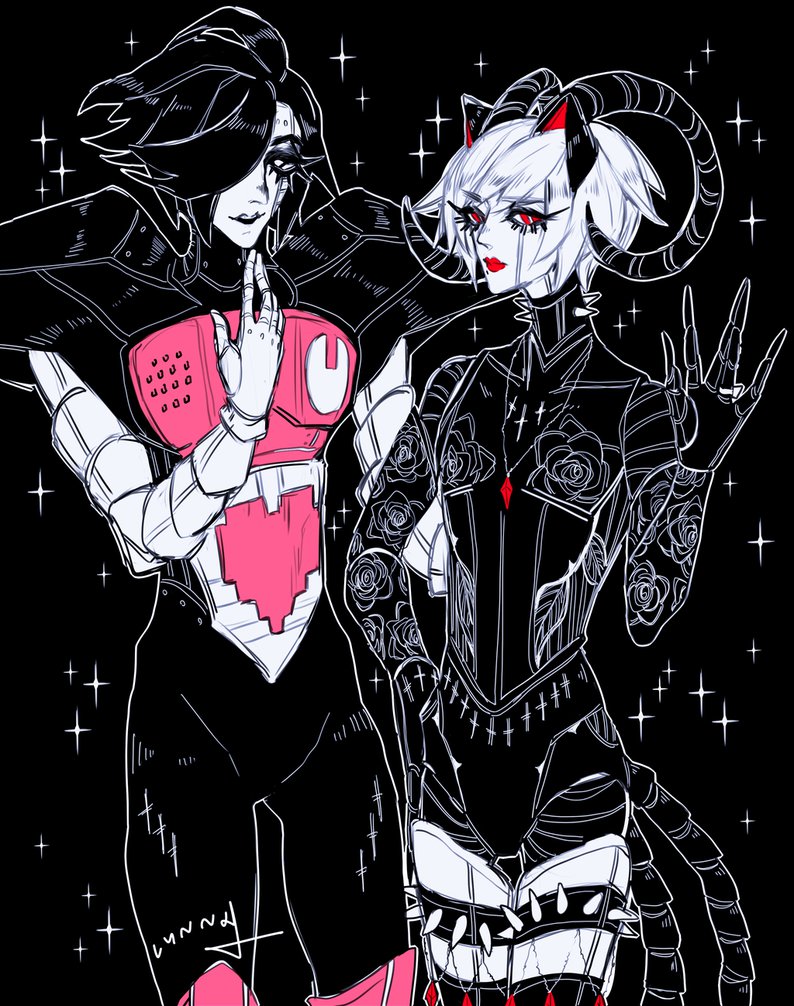 Mettaton And Me By Wiltking