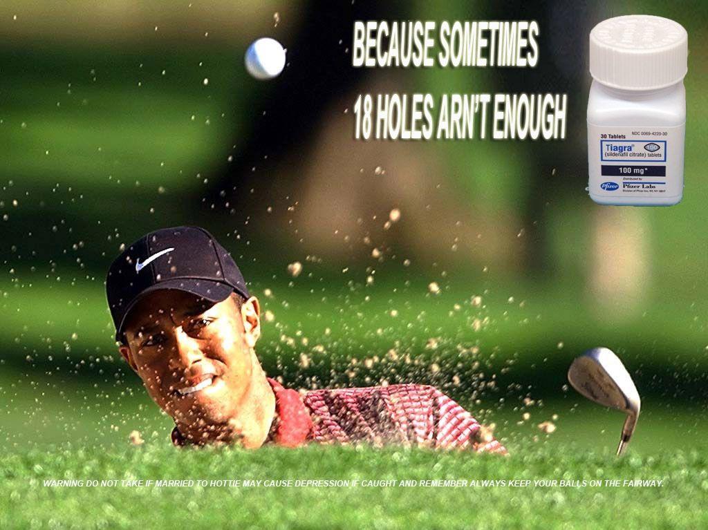 Nuff Said Golf Humor Funny Pictures Tiger