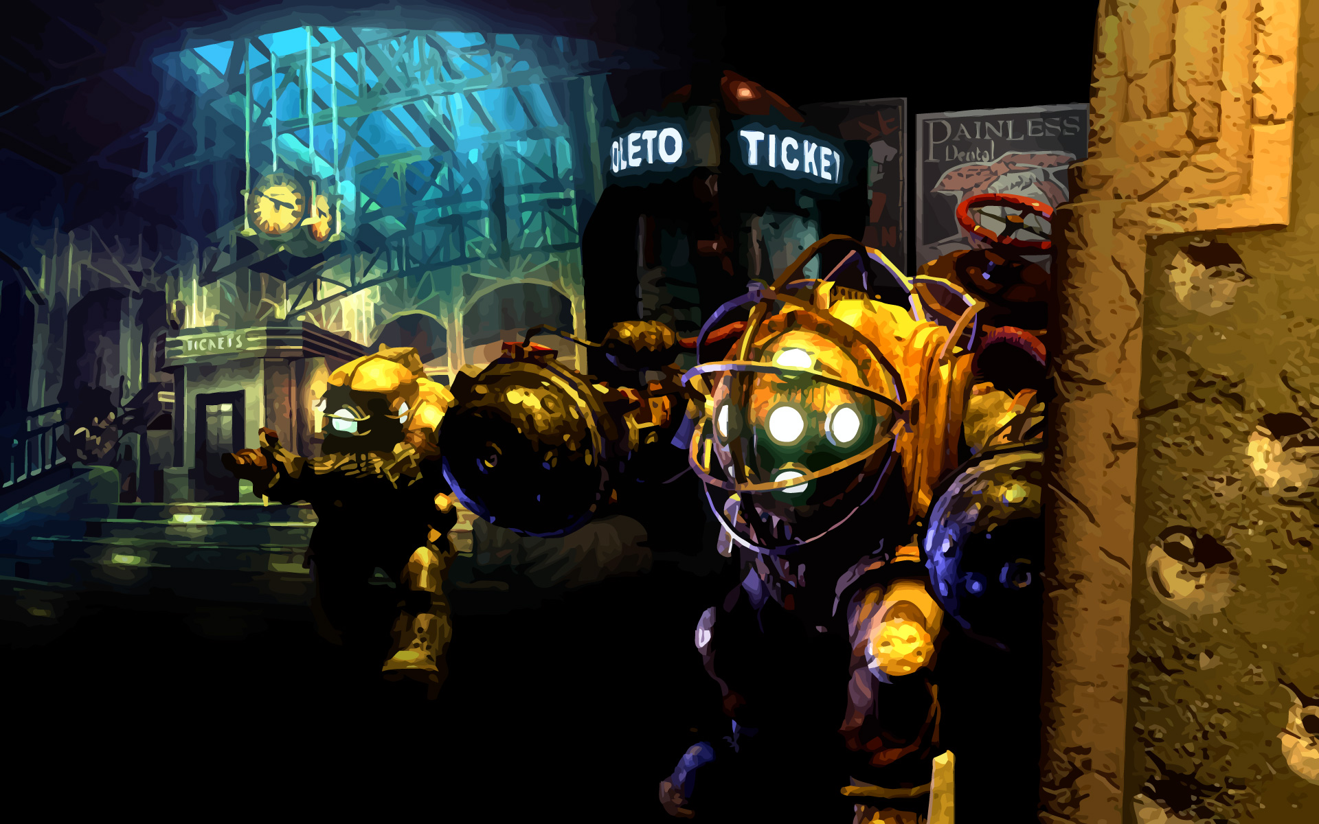 Big Daddy Wallpaper Bioshock Rapture Picture