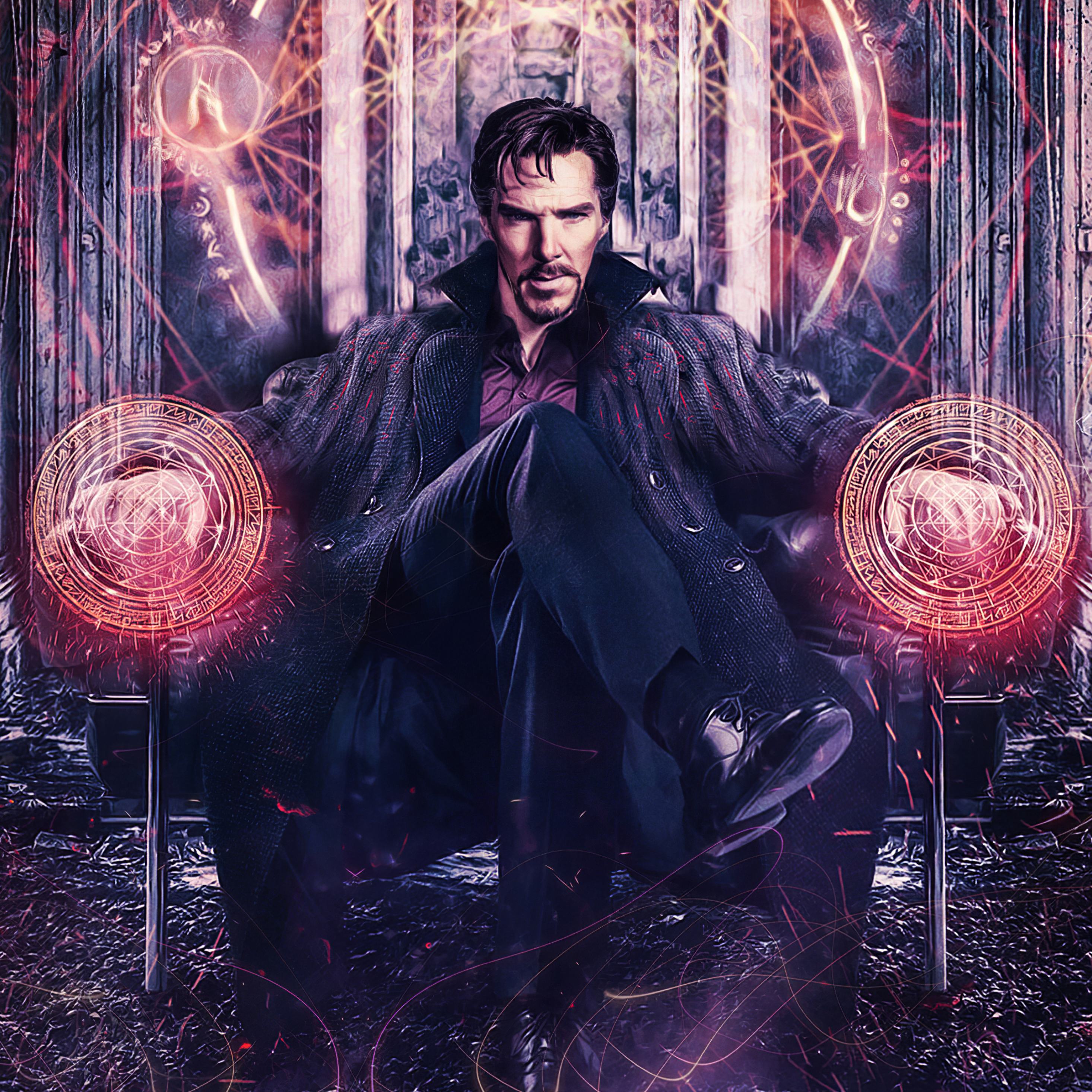 Benedict Cumberbatch Doctor Strange Art iPad Pro Retina
