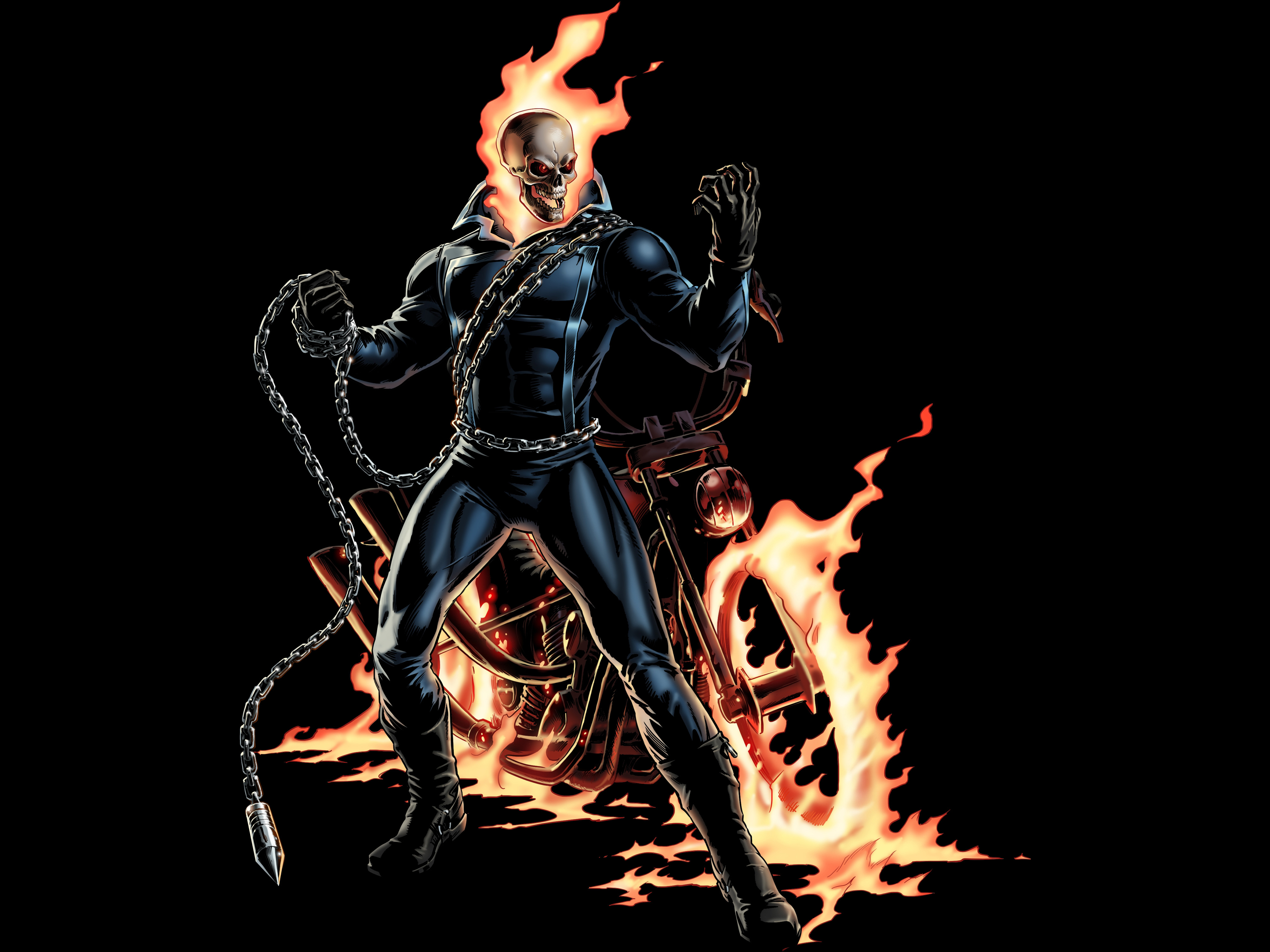 [75+] Ghost Rider Comic Wallpaper on WallpaperSafari