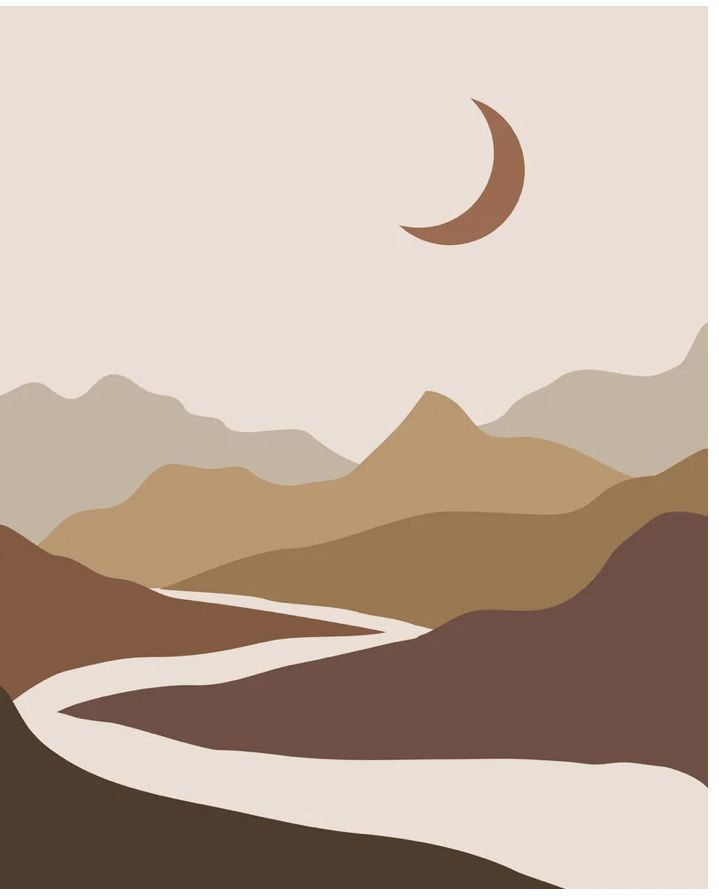 Abstract Landscape Wallpaper