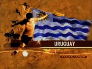 Football Screensaver Uruguay World Cup