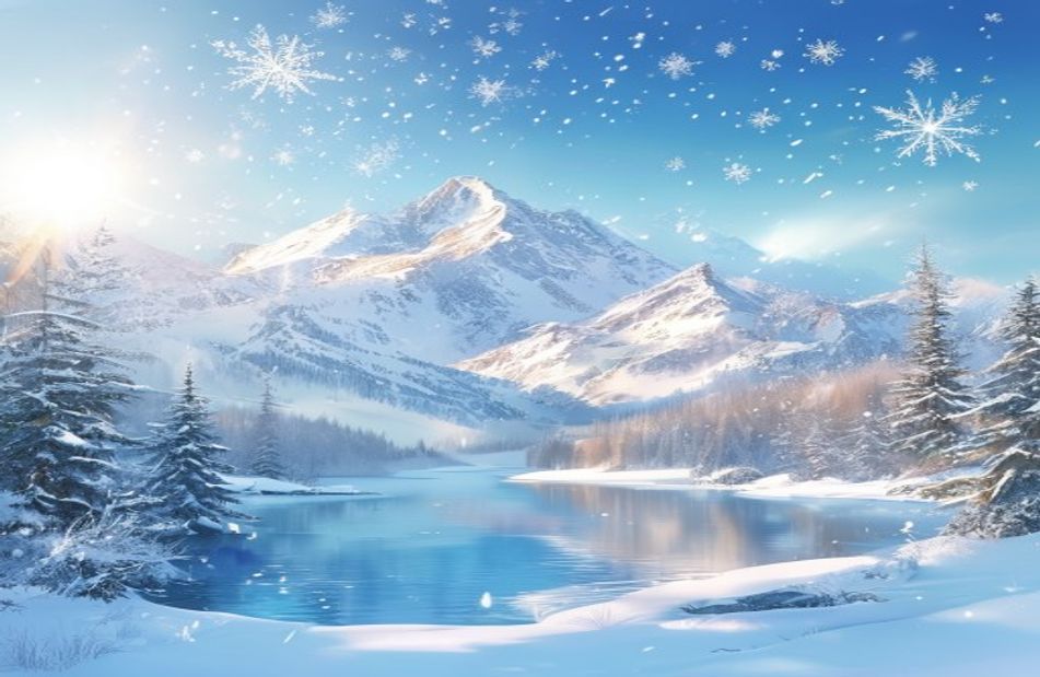 Winter Mountain Wallpaper