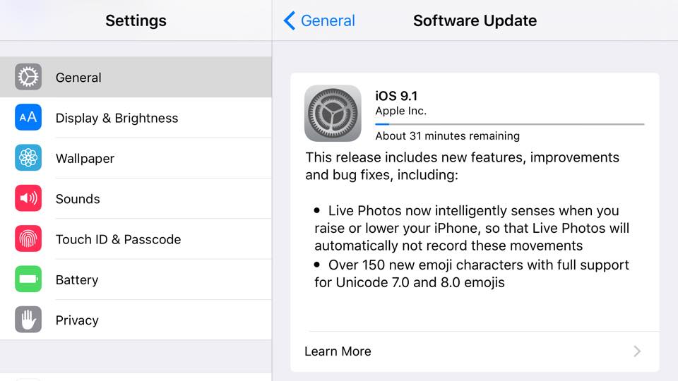To See Some More Additional Details On Ios Update For Devices