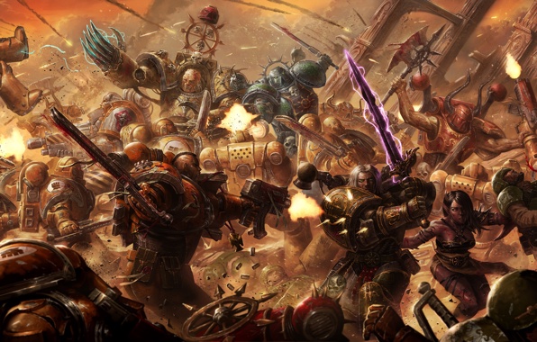 Imperial Fists Warhammer 40k Wallpaper