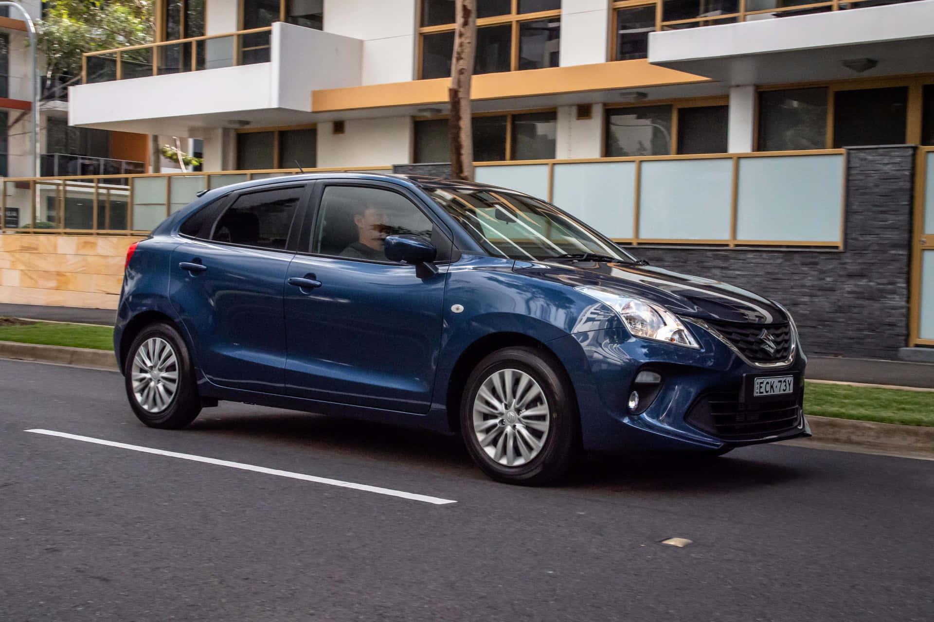 Suzuki Baleno Elegance In Motion Wallpaper