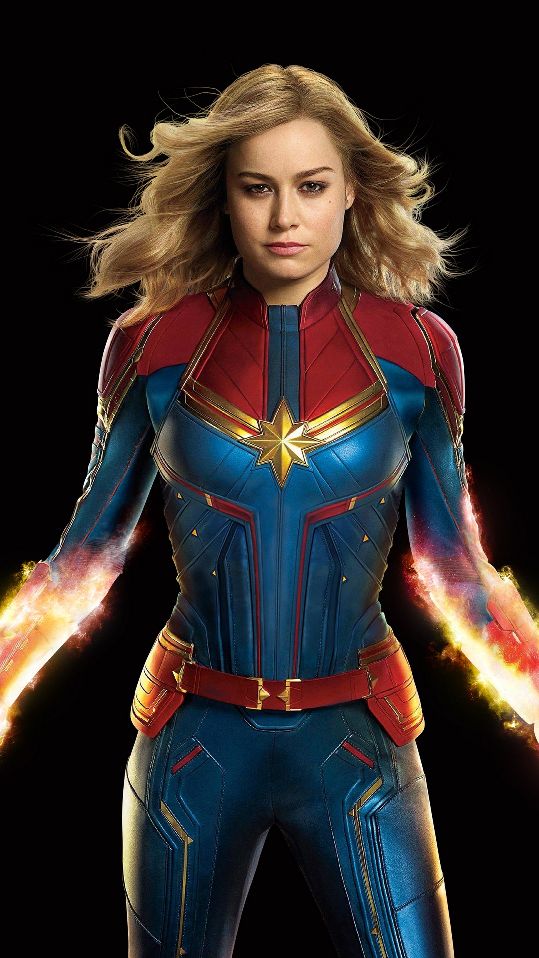 Captain Marvel iPhone X Wallpaper HD Phone