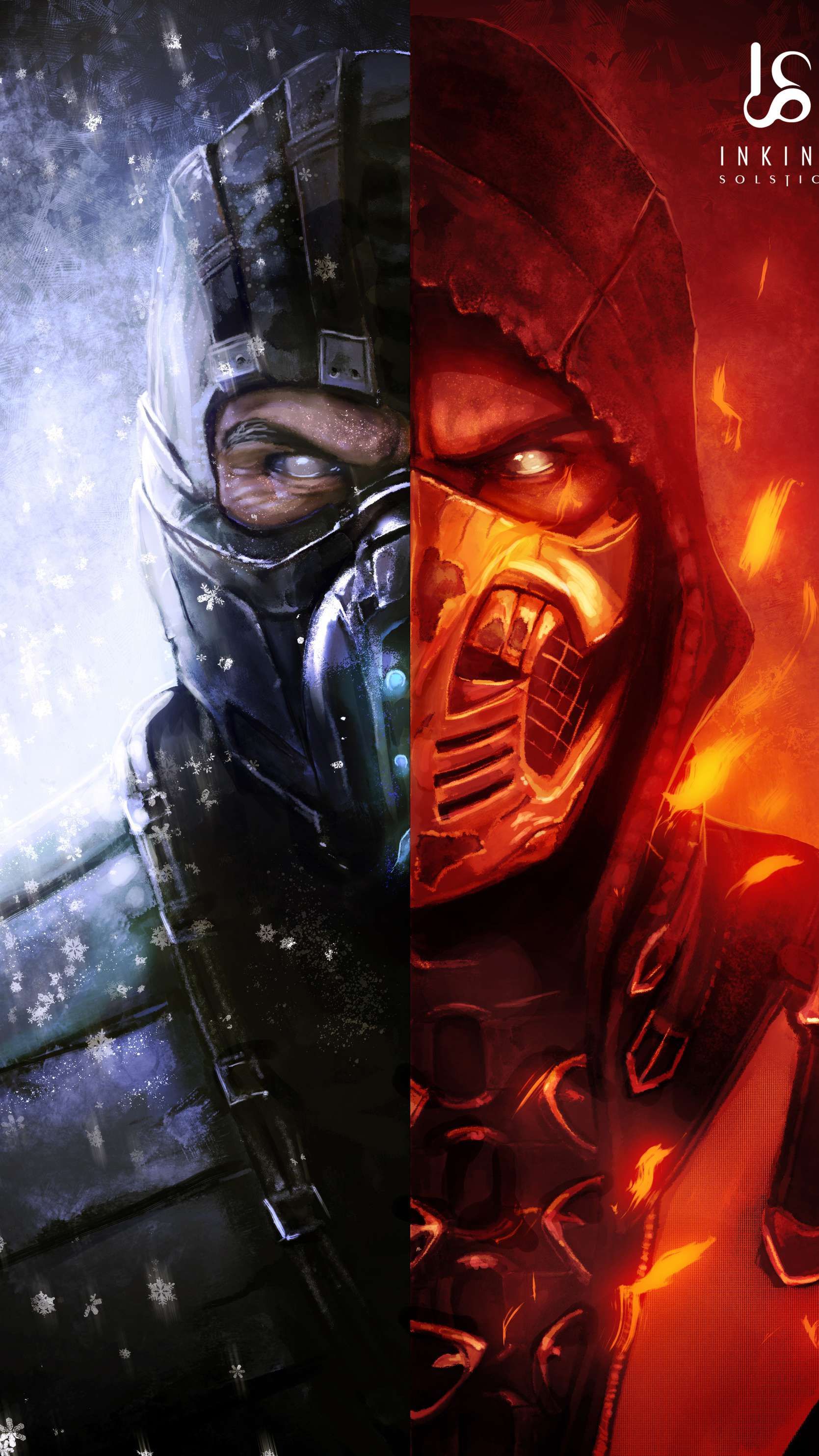 Mortal Kombat Wallpaper Sub Zero Personagens De
