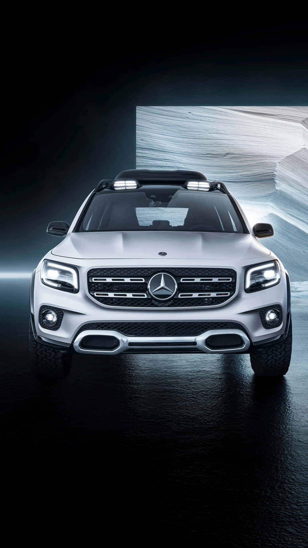 iPhone X Mercedes Bakgrund Wallpaper