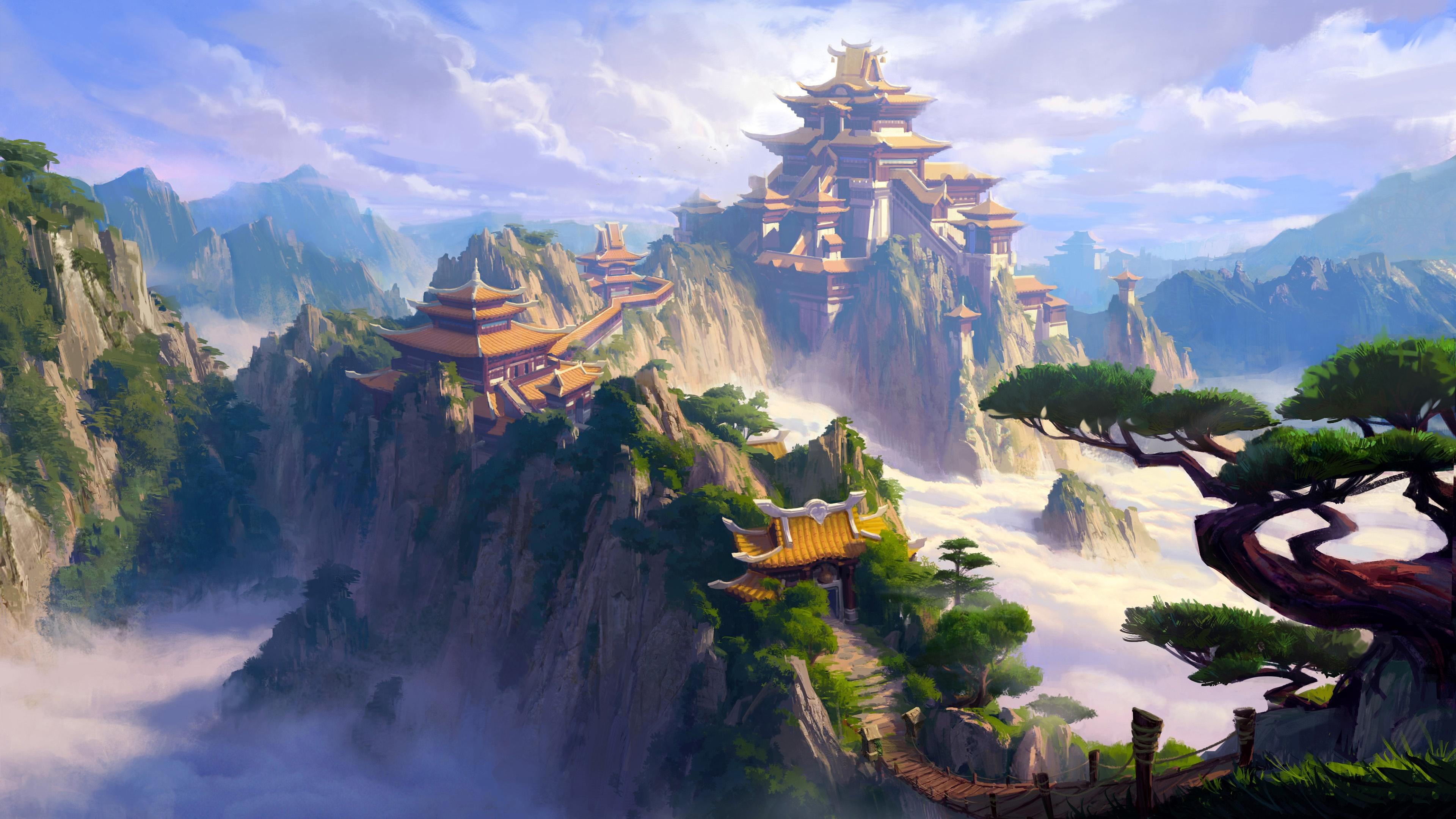 Chinese Fantasy Castle Backiee