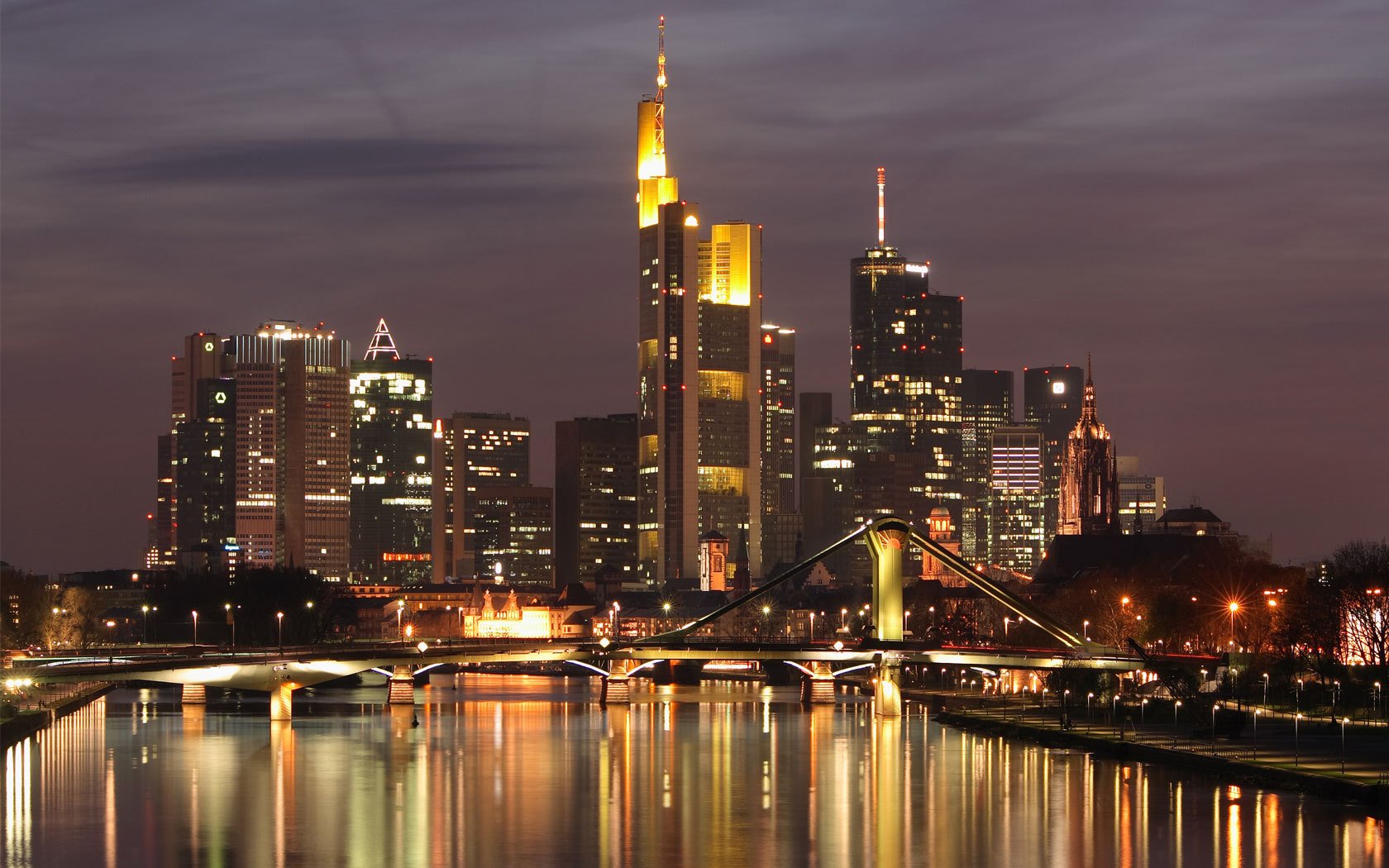 Frankfurt HD Wallpaper Background Image