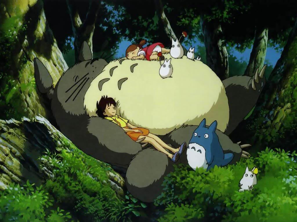Totoro Wallpaper Cartoon