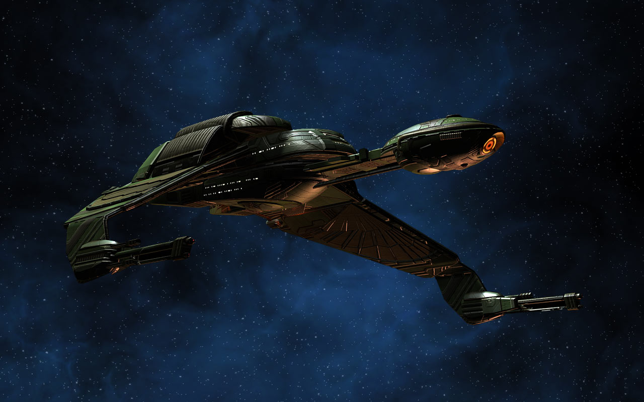 Star Trek Klingon Battle Cruiser Wallpaper