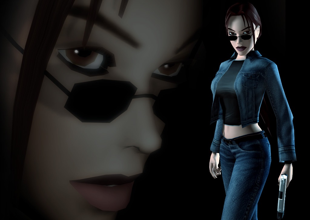 Tomb Raider The Angel Of Darkness Wallpapers Black glasses