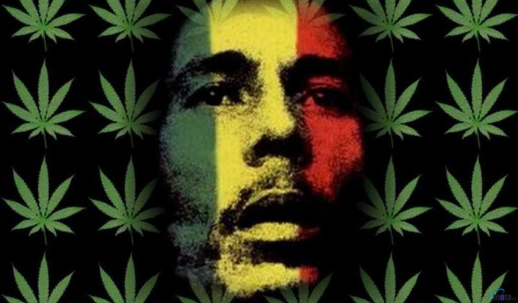 Wallpaper Bob Marley And Cannabis X Desktop