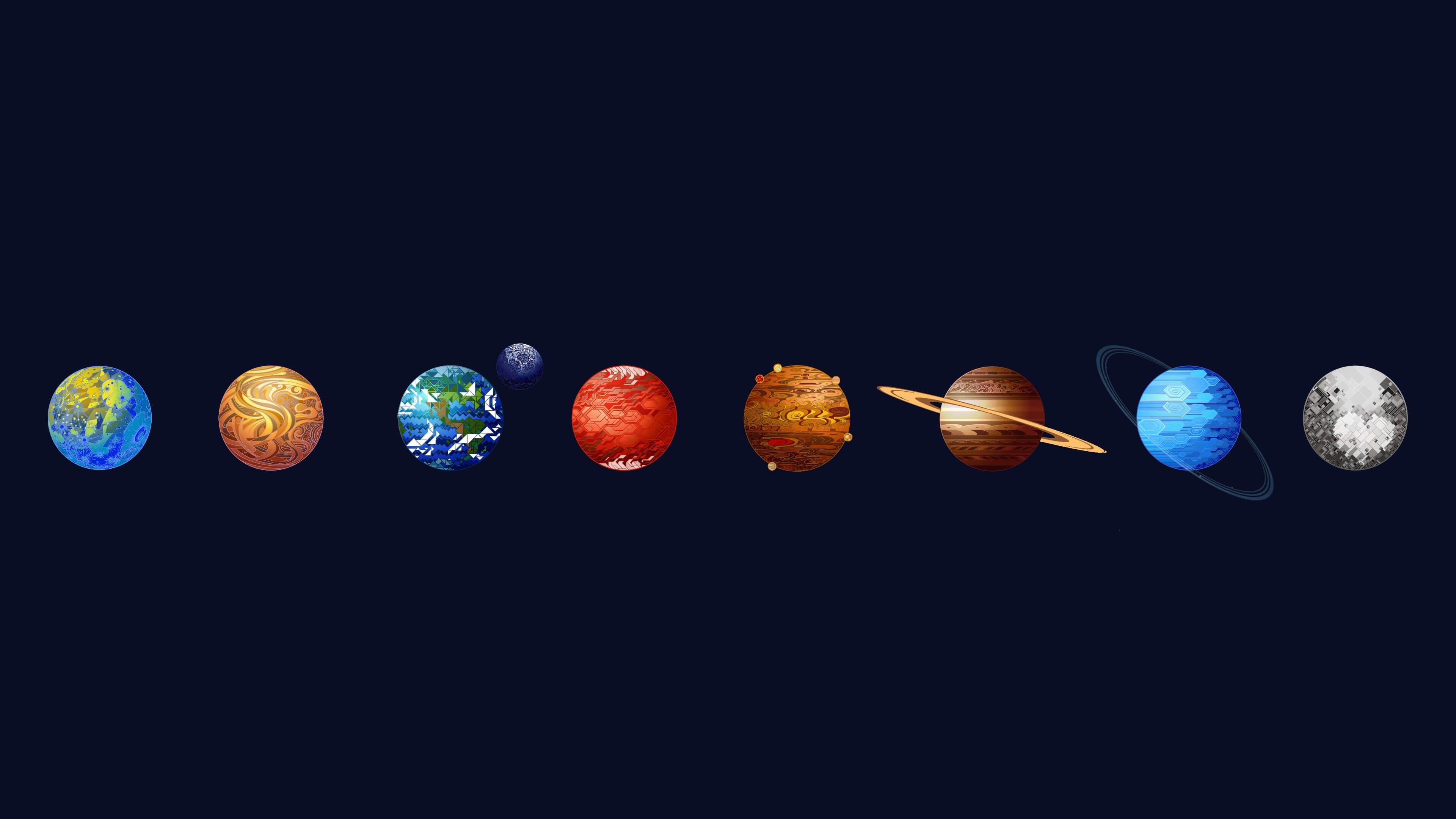 Solar System HD Wallpaper